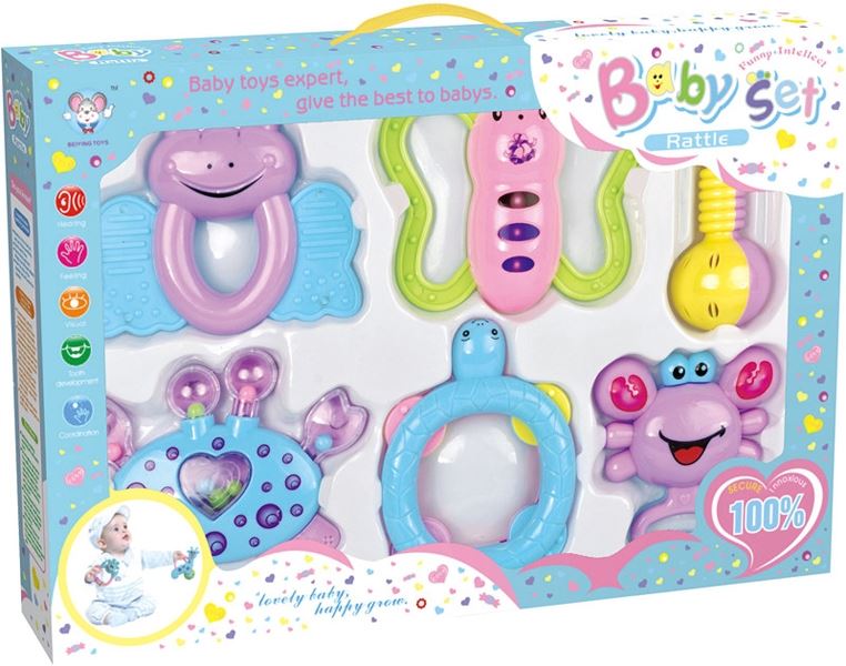BABY RATTLE (6 PCS) - HP1105342