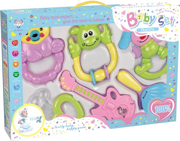 BABY RATTLE (6 PCS) - HP1105343