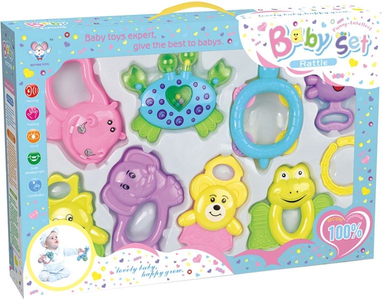 BABY RATTLE (9 PCS) - HP1105346