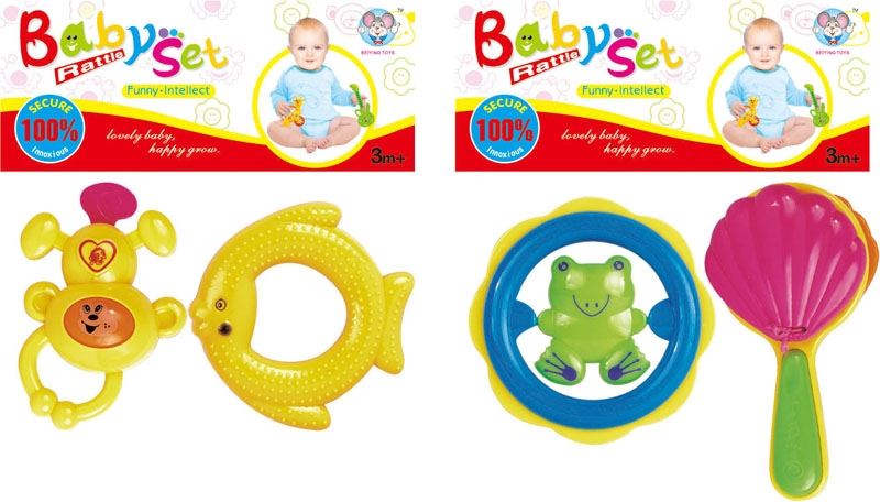 BABY RATTLE (2 PCS, 2 ASST.) - HP1105353