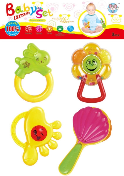 BABY RATTLE (4 PCS) - HP1105363