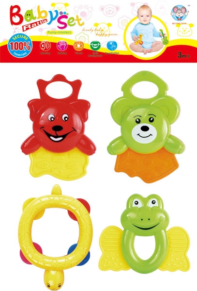 BABY RATTLE (4 PCS) - HP1105365