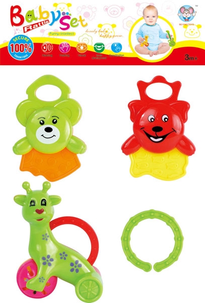 BABY RATTLE (4 PCS) - HP1105367