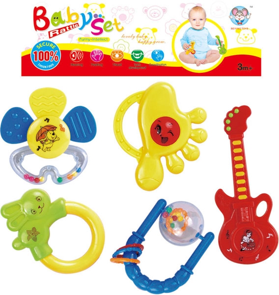 BABY RATTLE (5 PCS) - HP1105368