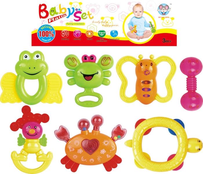 BABY RATTLE (7 PCS) - HP1105379