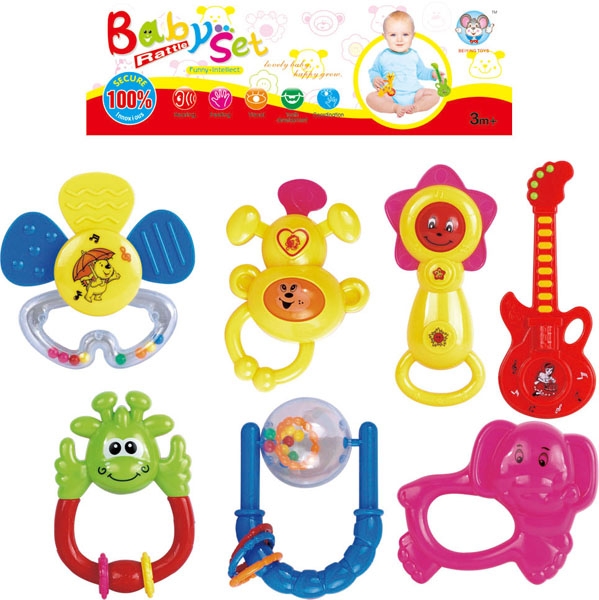 BABY RATTLE (7 PCS) - HP1105380