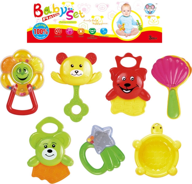 BABY RATTLE (7 PCS) - HP1105381