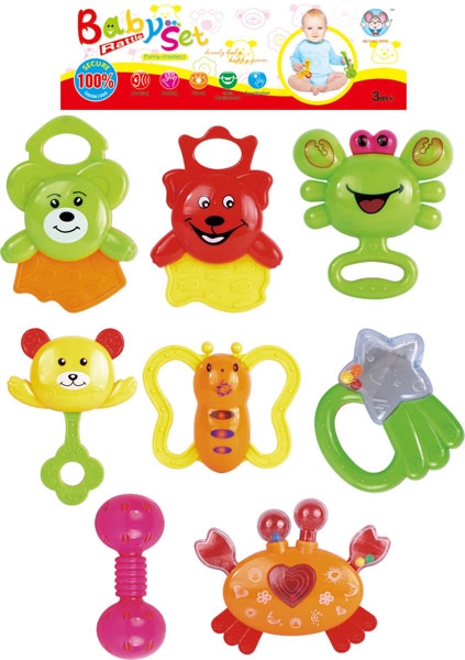 BABY RATTLE (8 PCS) - HP1105382
