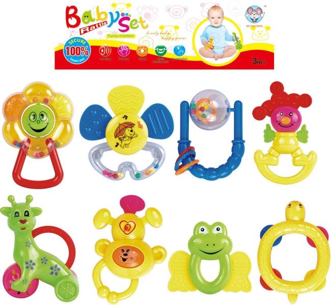BABY RATTLE (8 PCS) - HP1105383