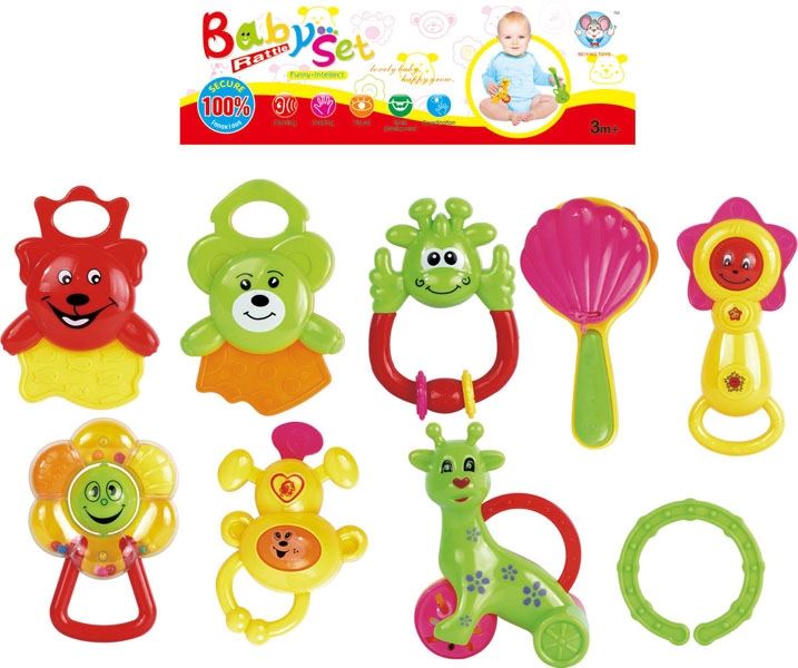 BABY RATTLE (9 PCS) - HP1105386