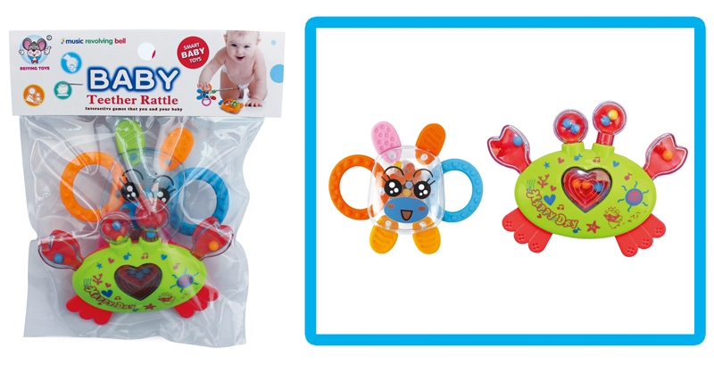 BABY RATTLE (2 PCS, 2 ASST.) - HP1105402