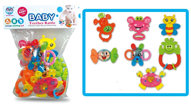 BABY RATTLE (7 PCS) - HP1105409