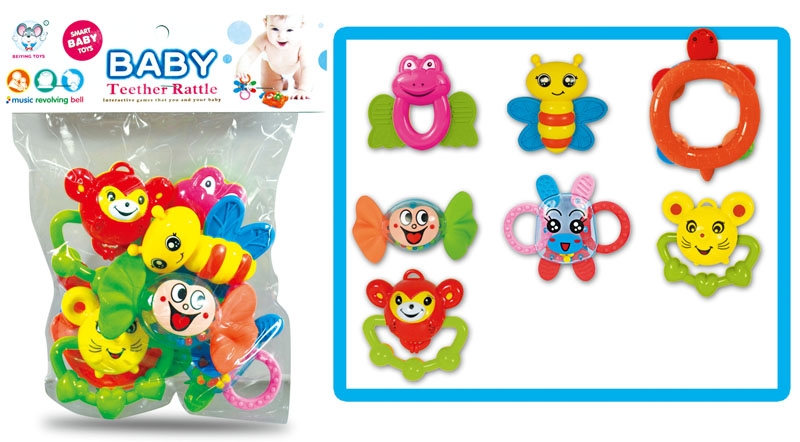 BABY RATTLE (7 PCS) - HP1105410