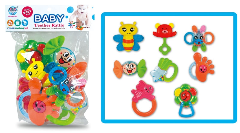 BABY RATTLE (8 PCS) - HP1105411