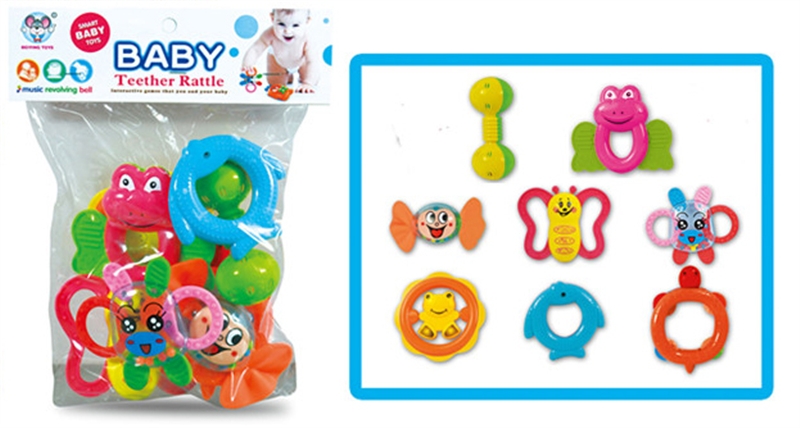 BABY RATTLE (8 PCS) - HP1105412