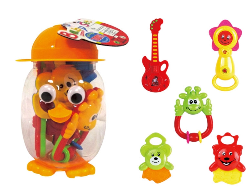 BABY RATTLE (5 PCS) - HP1105414