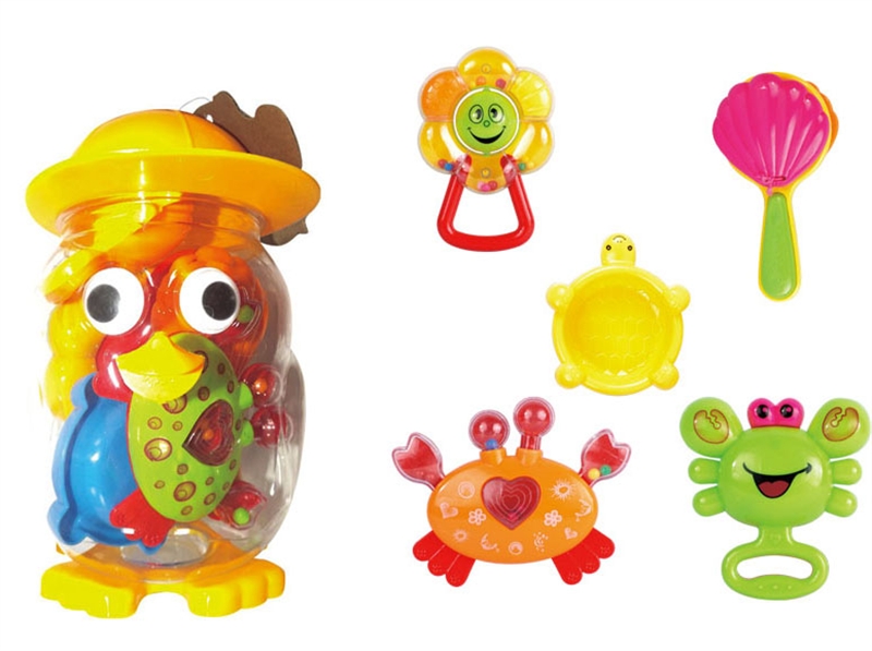 BABY RATTLE (5 PCS) - HP1105415