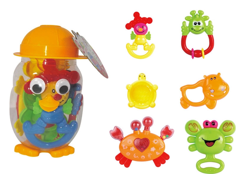 BABY RATTLE (6 PCS) - HP1105416