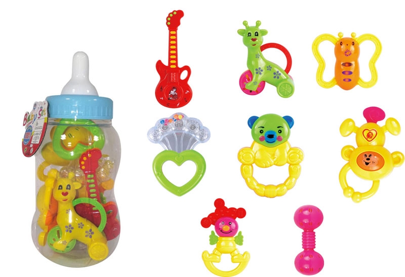 BABY RATTLE (8 PCS) - HP1105418