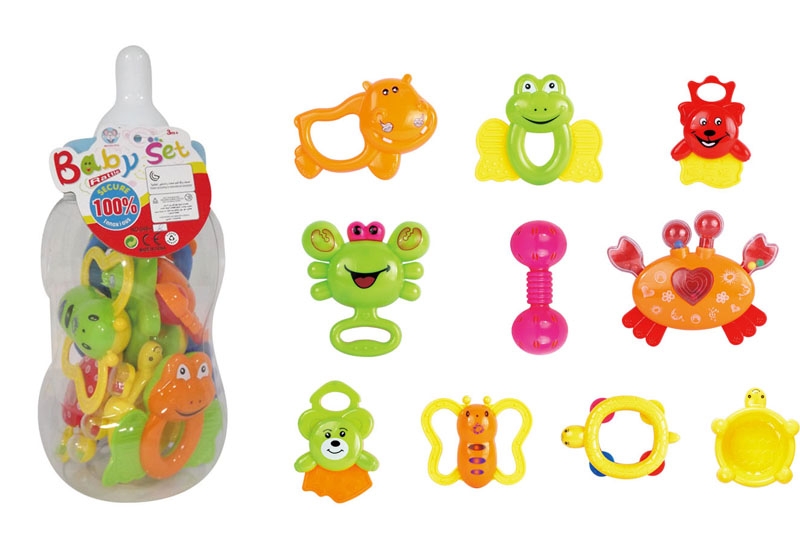 BABY RATTLE (10 PCS) - HP1105420
