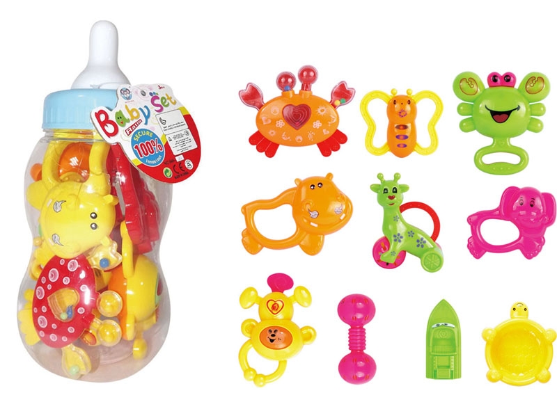 BABY RATTLE (10 PCS) - HP1105422