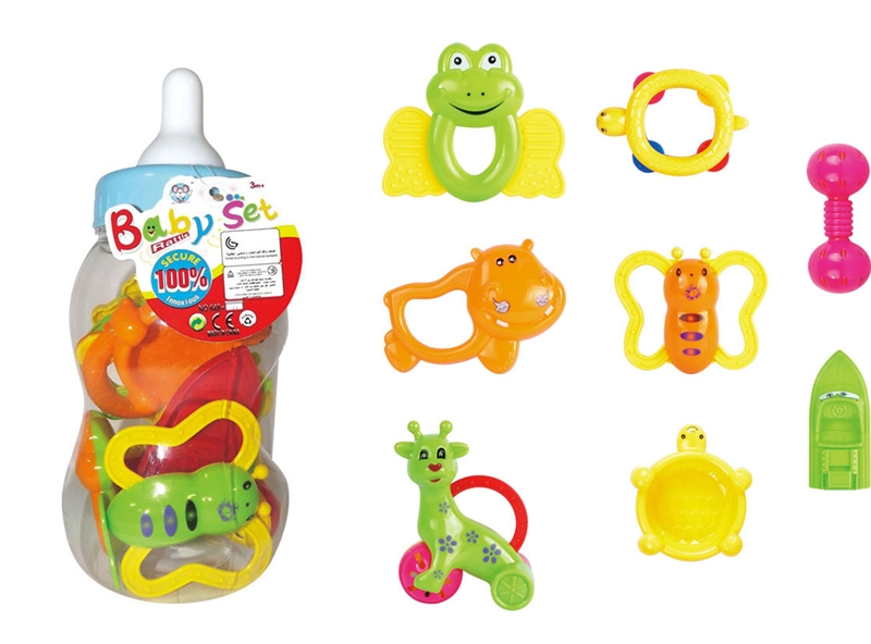 BABY RATTLE (8 PCS) - HP1105423