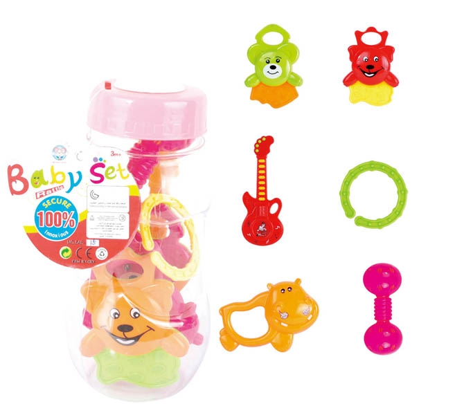 BABY RATTLE (6 PCS) - HP1105426