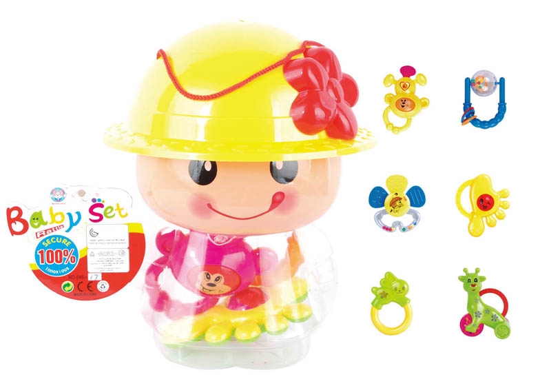 BABY RATTLE (6 PCS) - HP1105427