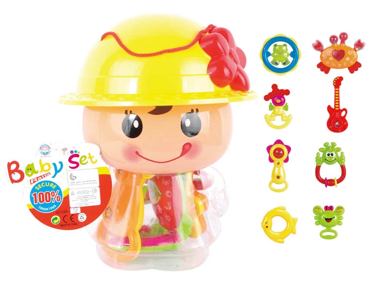 BABY RATTLE (8 PCS) - HP1105428