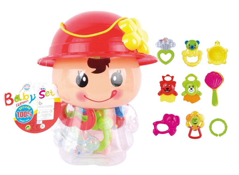BABY RATTLE (9 PCS) - HP1105429