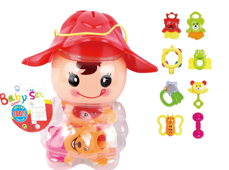 BABY RATTLE (8 PCS) - HP1105430