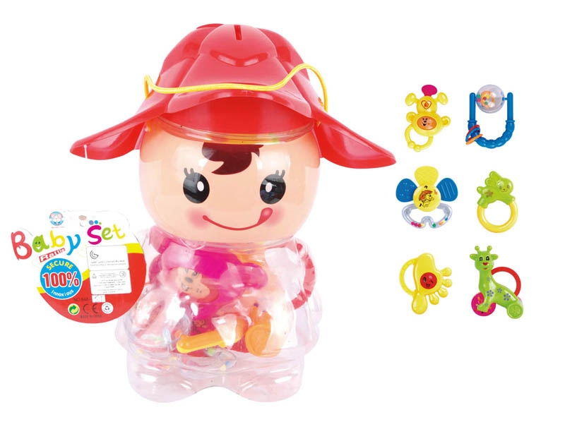 BABY RATTLE (6 PCS) - HP1105431