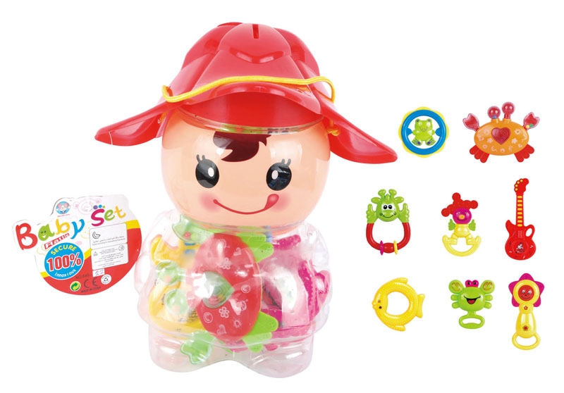 BABY RATTLE (8 PCS) - HP1105432