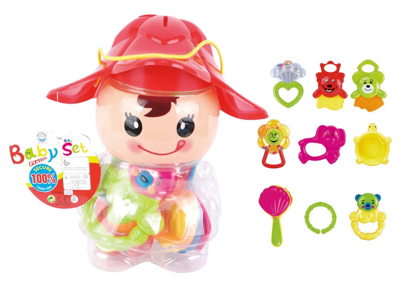 BABY RATTLE (9 PCS) - HP1105433