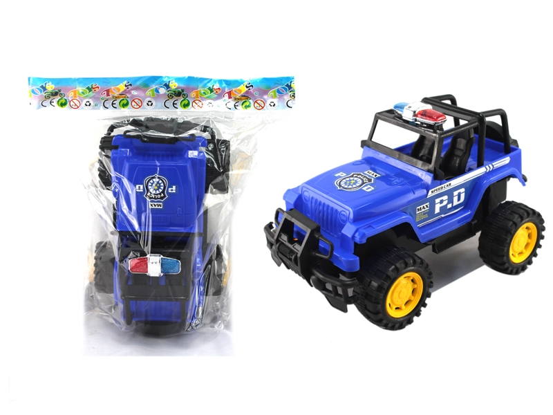 FRICTION POLICE CAR RED & BIU - HP1105572