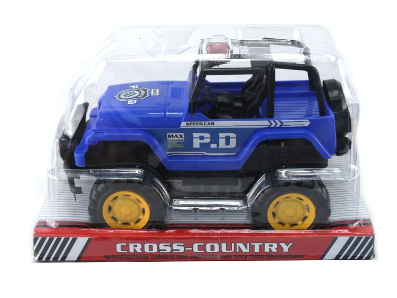 FRICTION POLICE CAR RED & BIU - HP1105576