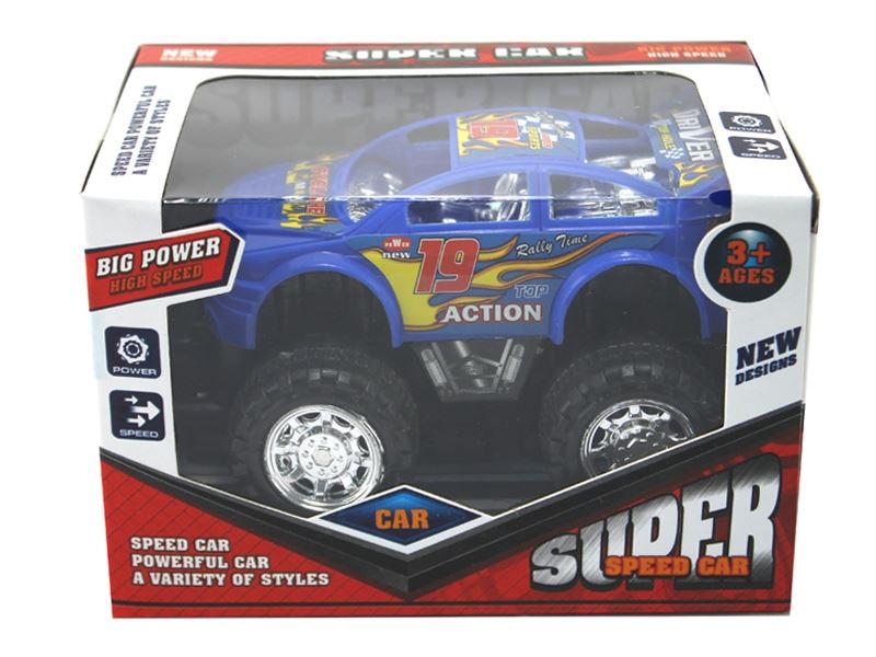 FRICTION POLICE CAR  RED & BIU & BLACK - HP1105581