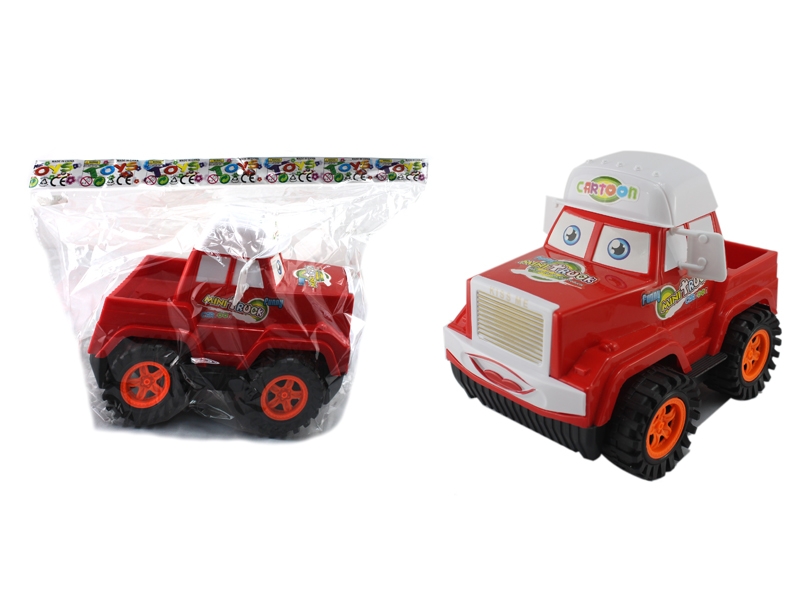 FRICTION POWER CAR RED & GREEN - HP1105626