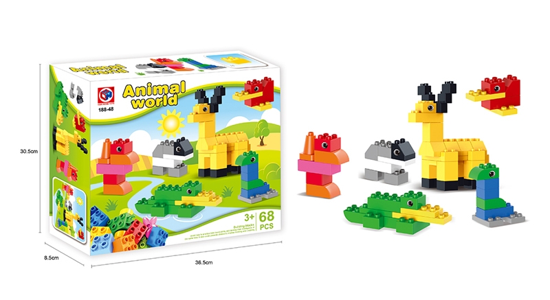 BUILDING BLOCKS (68 PCS) - HP1105686