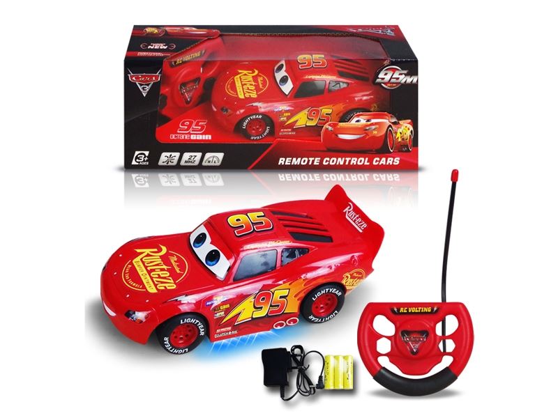 3代汽车总动员1:24四通遥控车带灯包电 - HP1105858