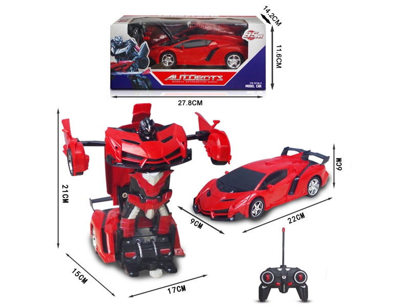 1:18四通兰博基尼小变形（不包电）红、橙2色 - HP1105883