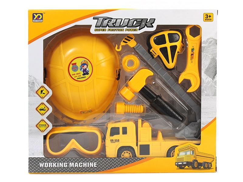 TOOL SET W/FRICTION CAR - HP1105973
