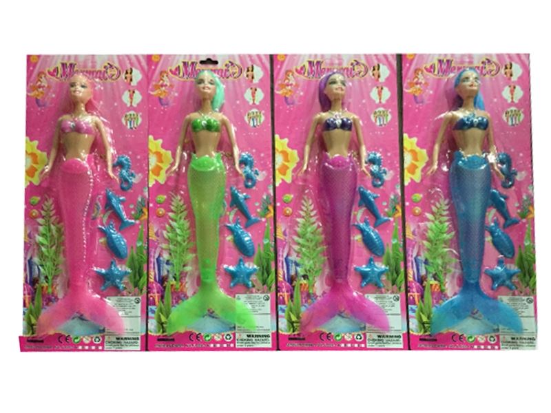 SOLID BODY DOLL WITH LIGHT/MUSIC （4 COLORS） - HP1106280