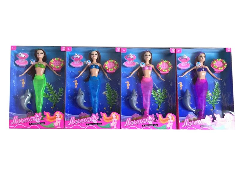 SOLID BODY DOLL WITH LIGHT/MUSIC （4 COLORS） - HP1106287