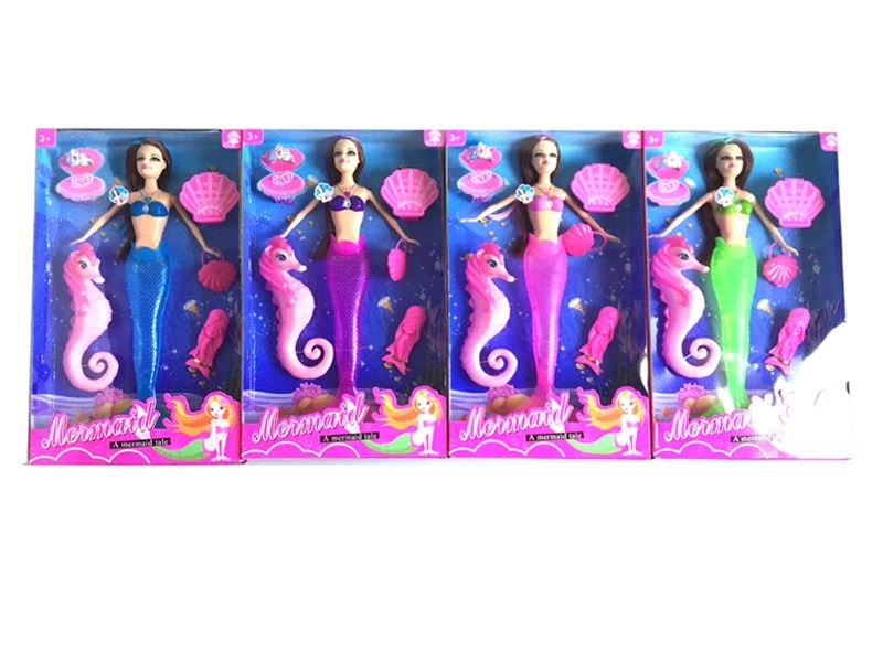SOLID BODY DOLL WITH LIGHT/MUSIC （4 COLORS） - HP1106288