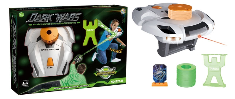 SHOOTING GAME GLOW-IN-THE-DARK - HP1106546