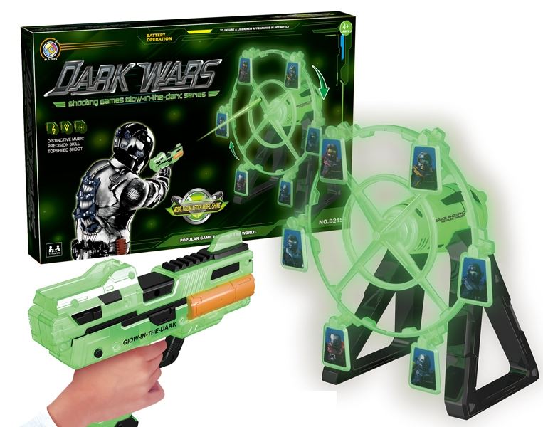 SHOOTING GAME GLOW-IN-THE-DARK W/MUSIC - HP1106555