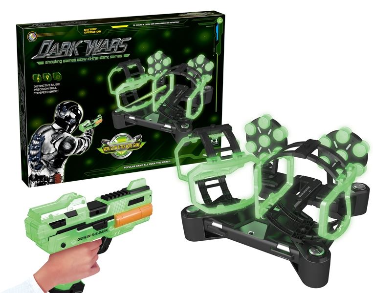 SHOOTING GAME GLOW-IN-THE-DARK W/MUSIC - HP1106556