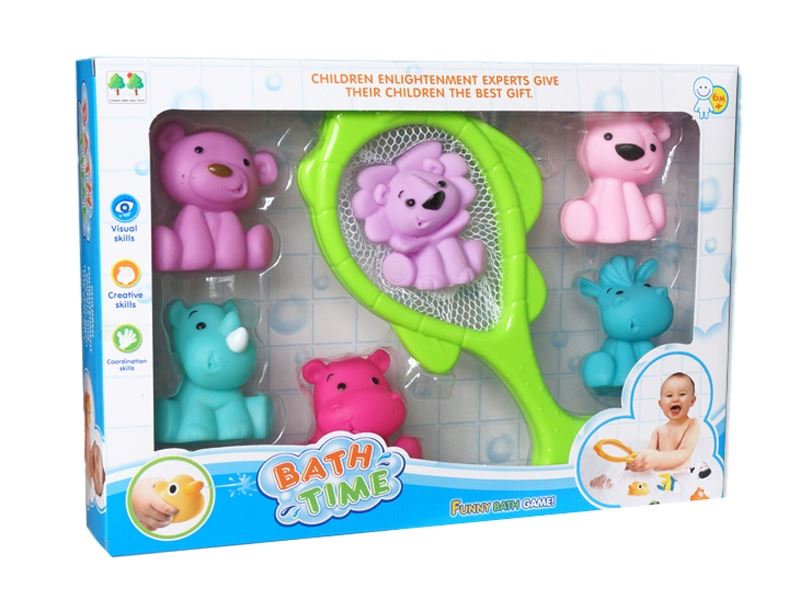 FISH NET +6 WATER SPRAY TOYS - HP1106944