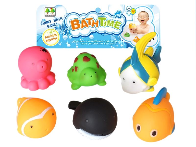 6 WATER SPRAY TOYS - HP1106951